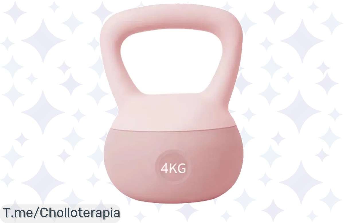 ¡Precios reventados en kettlebells: convierte tu casa en un gym!
