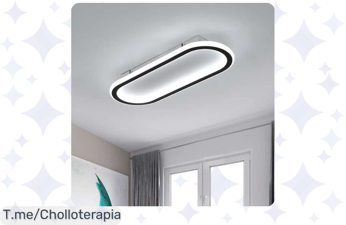 ¡Revienta tu espacio con la lámpara Euroshine LED 33W a precio de risa!