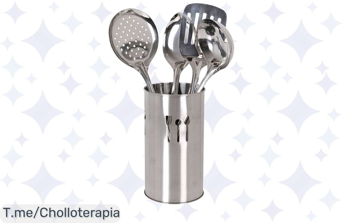 ¡Revive tu cocina con el set Quttin de acero: 4 piezas que no te pueden faltar!