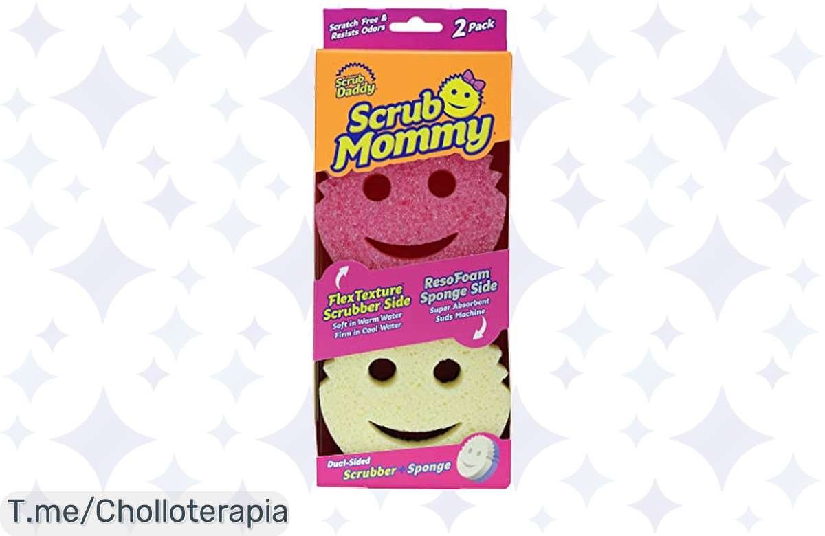 ¡Scrub Daddy y Mommy tirados de precio! ¡Llévate el dúo perfecto para la limpieza!