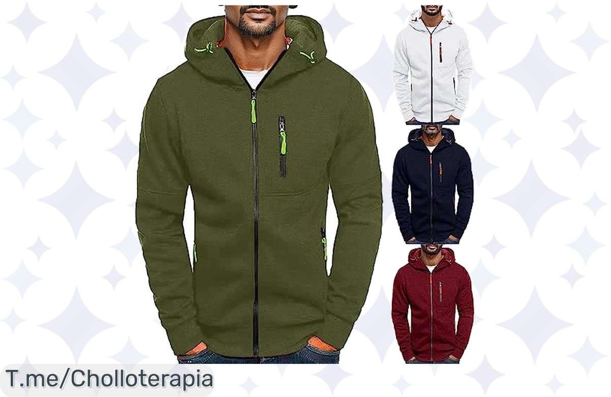¡Sudaderas Premium con Capucha para Hombres: Mega Descuento Hoy y Precio de Locura!