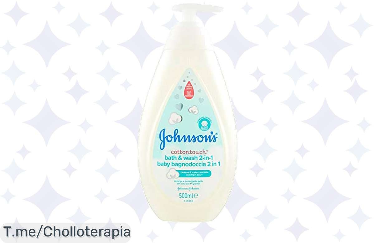 ¡Transforma cada baño en una aventura con Johnson’s Baby Cottontouch!