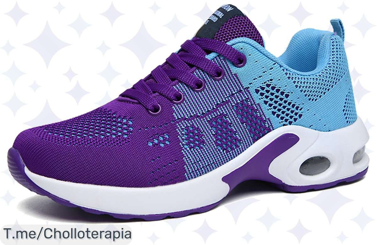 ¡Zapatillas Ligeras y Cómodas para Mujer en Oferta Relámpago! No Te Lo Pierdas, ¡Compra Ya!