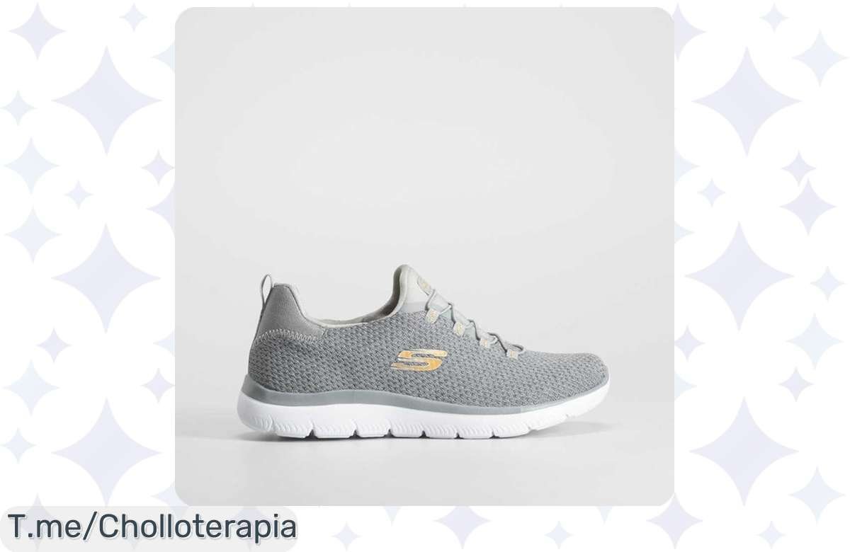 ¡Zapatillas SKECHERS Summits Bright Bezel a precio locura, corre por las tuyas!