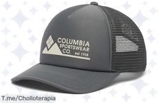 Aprovecha el ofertón de la gorra Columbia Unisex Camp Break Foam Trucker Hat, ligera y fresca para tus aventuras al aire libre ¡Compra ahora antes de que se acabe!