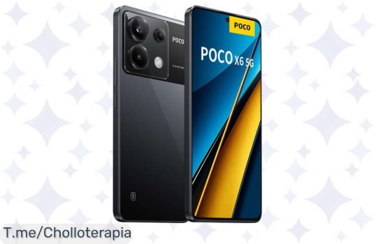 Aprovecha el super chollo del Xiaomi POCO X6 5G NFC con pantalla AMOLED 120Hz y cámara de 64 MP, ¡ofertón limitado que no quieres perderte!