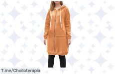 Aprovecha este super chollo: Sudadera con capucha perfecta para el otoño e invierno, con un descuento brutal que no verás de nuevo ¡Stock limitado, compra ya!