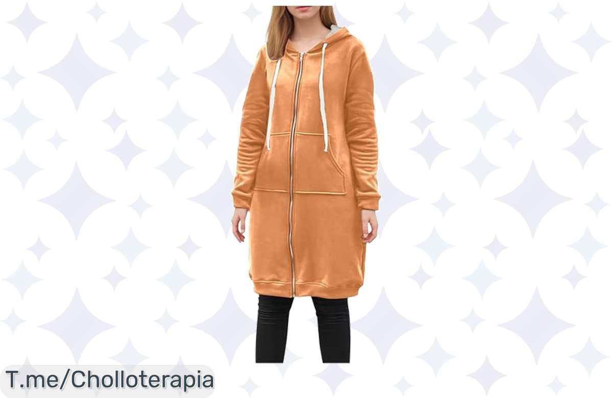 Aprovecha este super chollo: Sudadera con capucha perfecta para el otoño e invierno, con un descuento brutal que no verás de nuevo. ¡Stock limitado, compra ya!