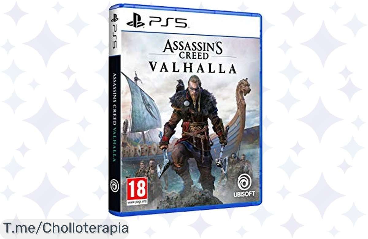 Asalta la aventura con Assassin’s Creed Valhalla en PS5 a un precio loco, gráficos impresionantes y misiones adictivas, ¡aprovéchalo ya antes de que se acabe esta super oferta!