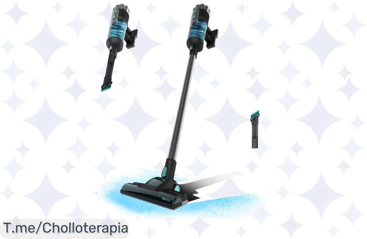 Aspiradora Cecotec Conga 700 PowerHead a precio loco: potencia brutal, limpieza sin bolsas y un super chollo que no puedes dejar pasar. ¡Compra ahora antes de que se agote!