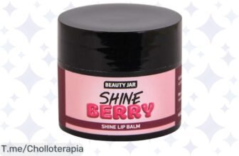 Atrapa el brillo de tus labios con el Bálsamo Labial Shine Berry, ¡un ofertón único que hidrata y deslumbra! ¡Aprovecha este precio loco antes de que se agote!