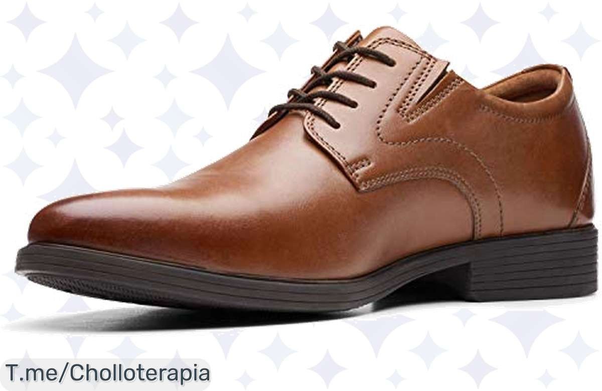 Atrapa el chollazo: Clarks Whiddon Plain, los Oxford que combinan comodidad y estilo a un precio loco. ¡No dejes escapar esta oferta única, actúa ya y camina con confianza!
