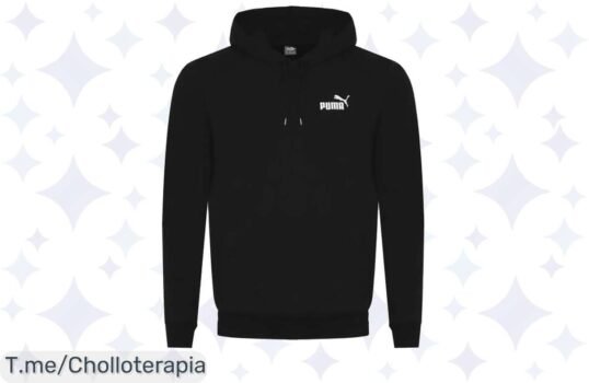 Atrapa el chollo del año: PUMA Essentials Hoody, la sudadera con capucha que combina estilo y comodidad, ¡no dejes pasar este ofertón limitado y sorprendente!