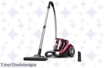 Atrapa el ofertón del año con la aspiradora Rowenta Compact Power XXL: potencia ciclónica y depósito extragrande, ¡no dejes pasar este precio loco! Compra ya antes de que se acabe