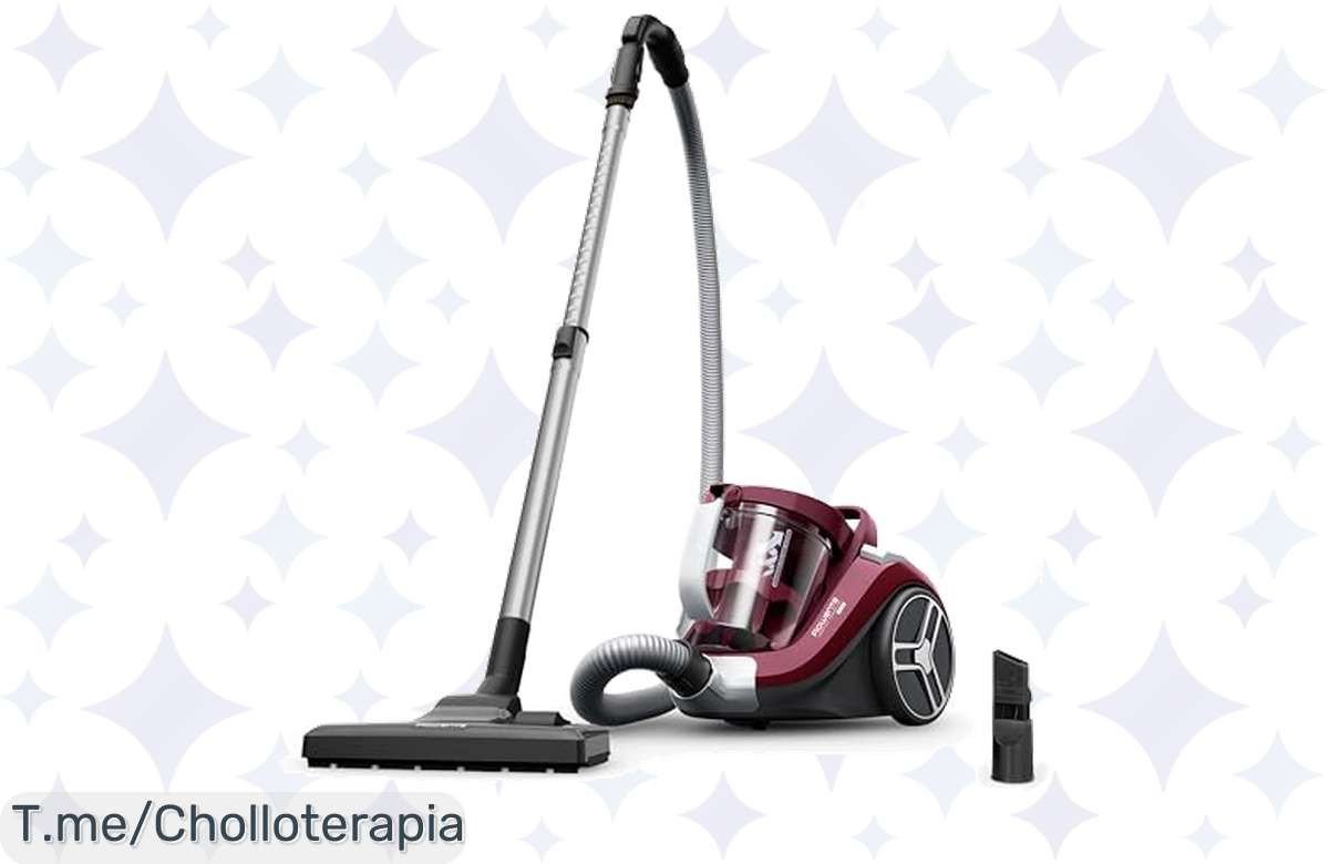 Atrapa el ofertón del año con la aspiradora Rowenta Compact Power XXL: potencia ciclónica y depósito extragrande, ¡no dejes pasar este precio loco! Compra ya antes de que se acabe.