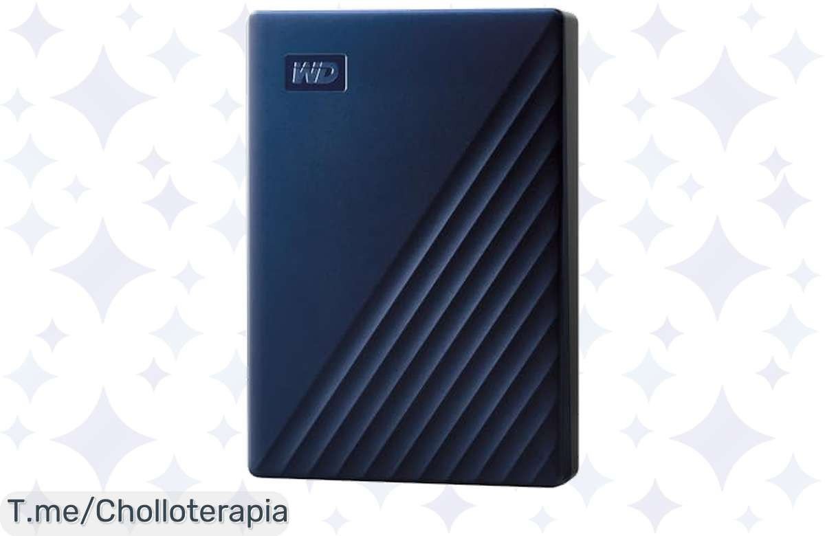 Atrapa el ofertón del disco duro portátil WD 5TB My Passport: máxima seguridad y compatibilidad total. ¡No dejes pasar esta oportunidad única, actúa ya antes de que se agote!