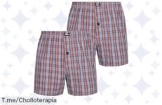 Atrapa el super chollo de MONT EMILIAN: Pack de 2 bóxers Nantes en azul, con máxima comodidad y estilo ¡No te quedes sin este ofertón único, solo por tiempo limitado!