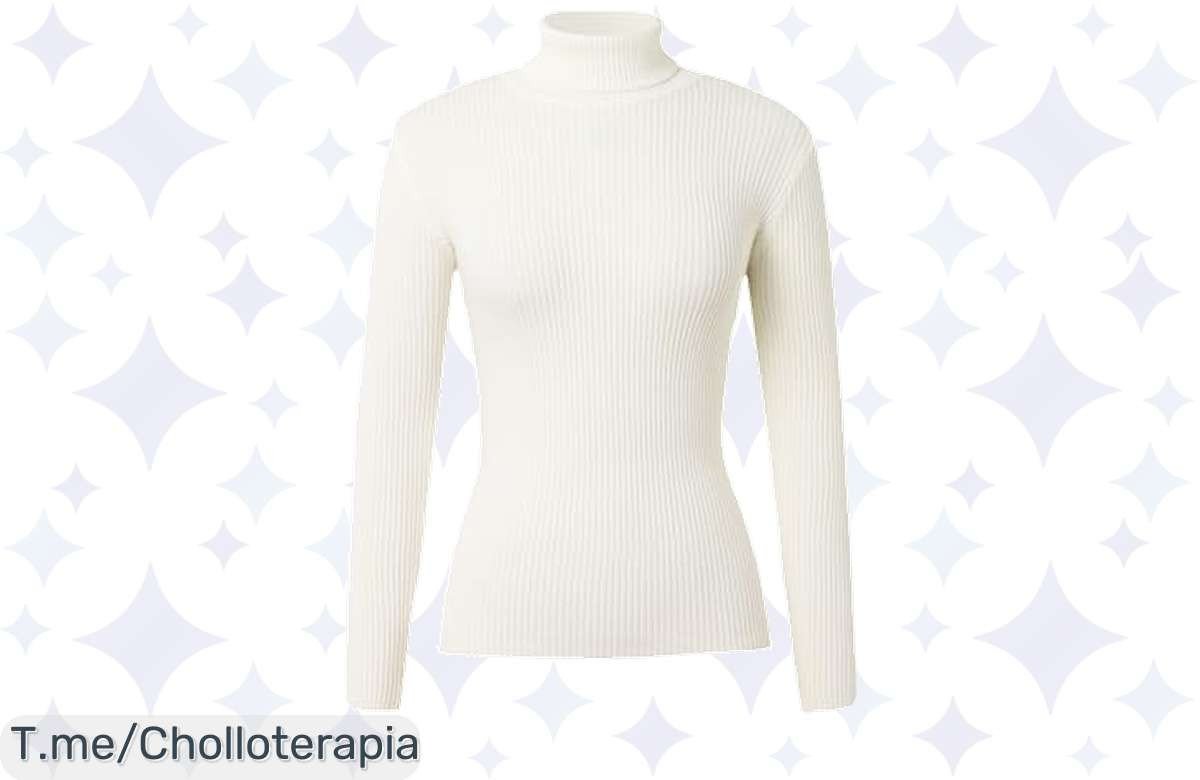 Atrapa el super chollo de la temporada: suéter elegante con cuello alto, comodidad única y caída de precio espectacular. ¡Compra ahora antes de que se agoten!