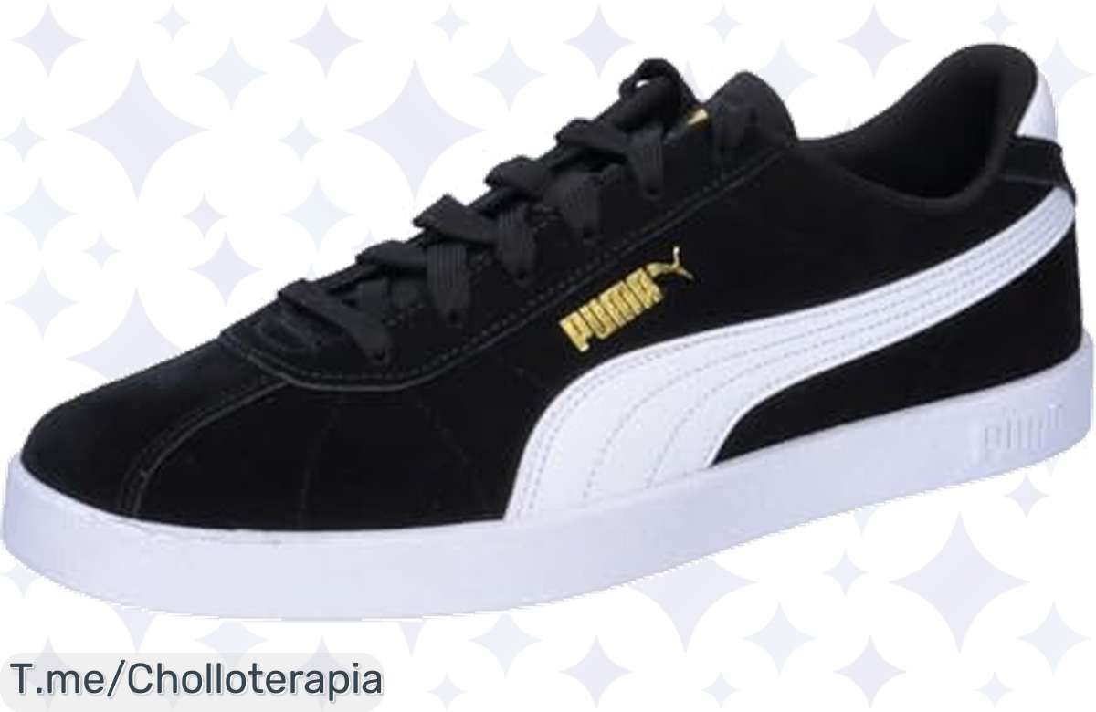 Atrapa el super chollo de las PUMA Club II con confort total y un estilo elegante que no podrás resistir, ¡compra ahora antes de que se agoten!