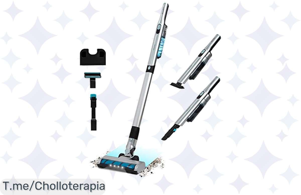Atrapa este super chollo: Cecotec Scoba 2100 Jalisco, aspirador ultraligero con 40 mins de autonomía. ¡Limpiar fácil y rápido a un precio loco, compra ya antes de que se agote!