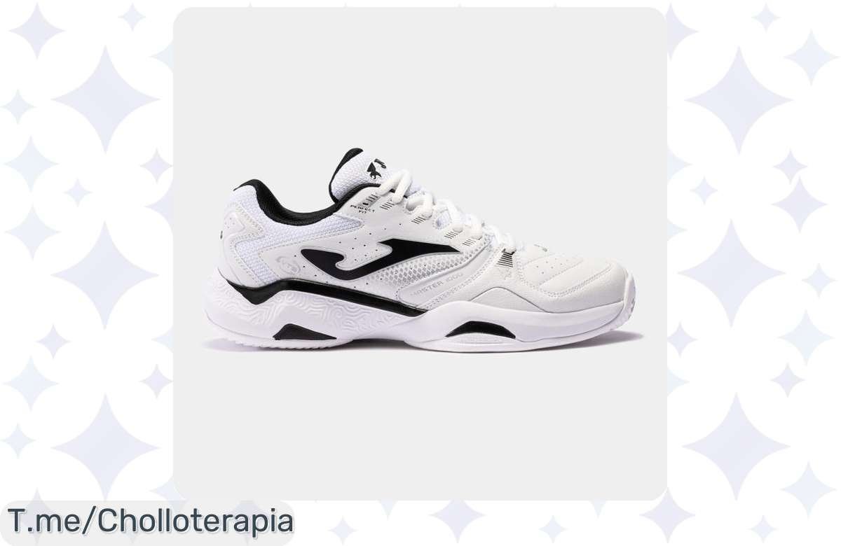 Atrapa la acción con las Zapatillas de Pádel Joma Master 1000, el chollazo que no puedes dejar pasar y mejora tu juego con un confort nunca visto. ¡Compra ahora y desliza hacia la victoria!