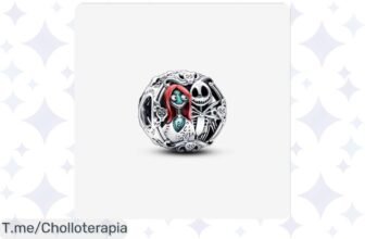 Atrapa la magia de Halloween con el Charm Pesadilla Antes de Navidad de Disney x Pandora, ¡un super chollo que no podrás dejar escapar! ¡Oferta limitada, actúa ya!