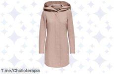 Atrapa tu abrigo Only y deslumbra en cualquier clima con este super chollo de estilo único y comodidad duradera, ¡aprovecha el ofertón antes que se agote!