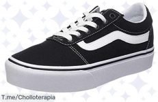 Atrapa tu estilo con las Vans Ward Platform: diseño moderno y comodidad absoluta Super chollo que no puedes dejar escapar, compra ya y deslumbra con cada paso