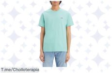 Atrévete a brillar con la camiseta Levi's Ss Original Housemark en Wasabi, el super chollo del verano Comodidad y frescura que no puedes dejar escapar ¡Cómprala ya antes de que se acabe!