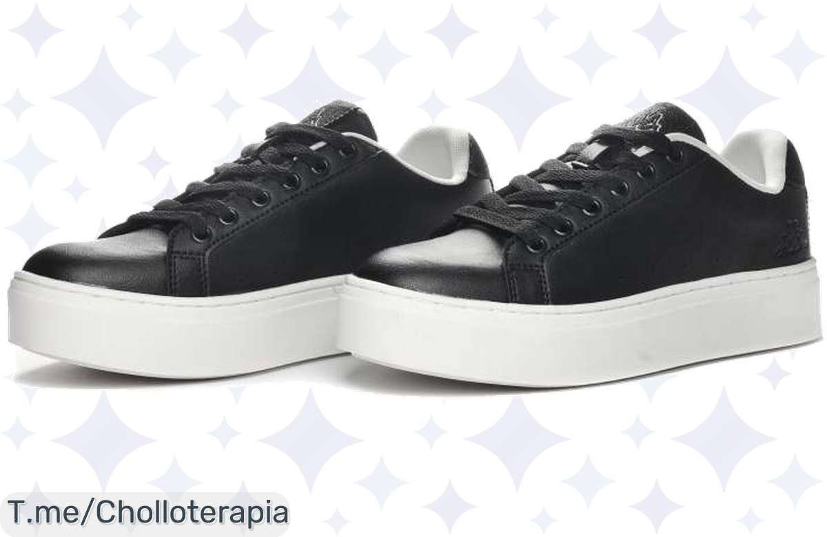 Atrévete a brillar con las zapatillas Kappa de caña baja: diseño exclusivo y comodidad total a un precio loco. ¡No esperes más, asegura las tuyas antes de que se agoten!