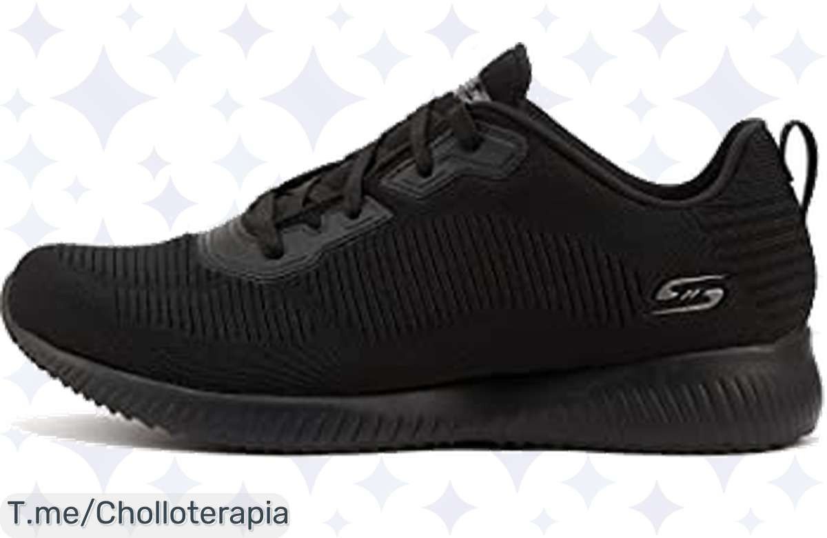 Atrévete a conquistar el mundo con las Skechers Bobs Squad Tough Talk, ¡super chollo de estilo y comodidad! No dejes pasar este ofertón, ¡compra ahora antes de que se agoten!