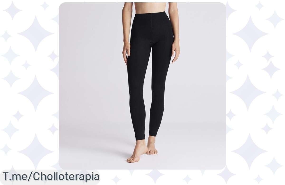 Atrévete al frío con los Leggins Termales Ysabel Mora: confort total y calidez incomparable a un precio loco, ¡aprovecha este ofertón antes que se agote!