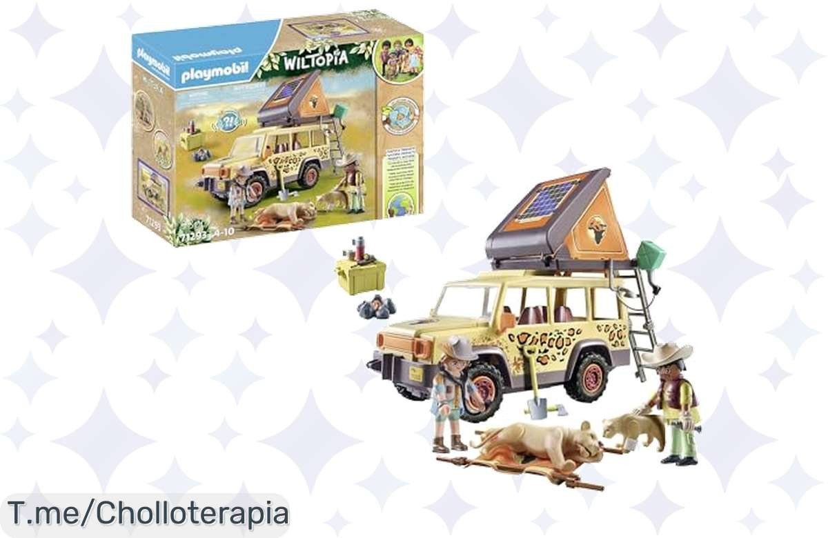 Aventura Épica Con El Vehículo Todoterreno De Playmobil: Diversión A Precio Loco, Fácil De Montar Y Con Personajes Increíbles. ¡Atrapa Este Ofertón Antes Que Se Agote!
