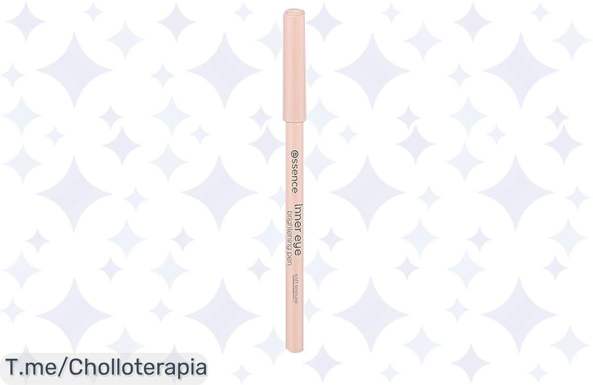 Brilla como nunca con el Lápiz Iluminador Línea Del Agua de Essence: ¡super chollo que ilumina tus ojos al instante! Aprovecha el ofertón antes de que se acabe.