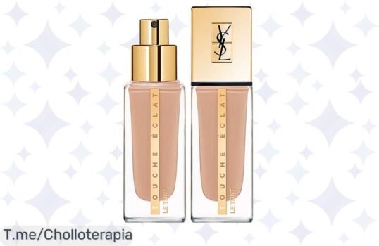 Brilla como nunca con la base luminosa de Yves Saint Laurent, un super chollo que hidrata tu piel y te transforma ¡Aprovecha este ofertón y compra ahora antes de que se agote!