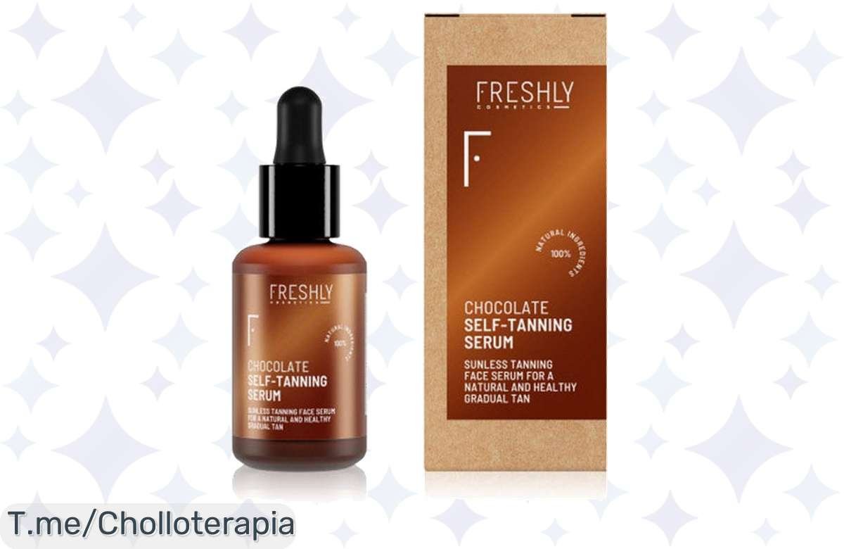 Bronceado natural al instante con el Autobronceador Freshly Cosmetics: ¡super chollo que no encontrarás de nuevo! Stock limitado, ¡actúa ya y marca la diferencia en tu piel!