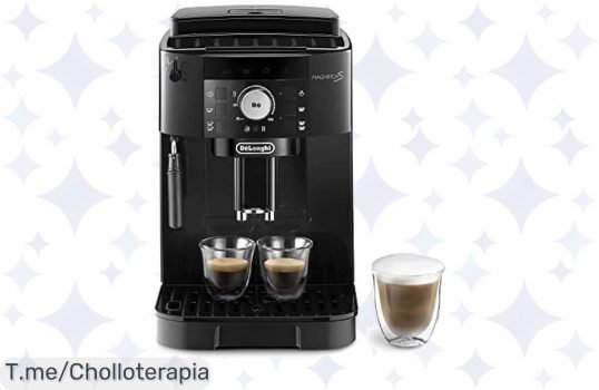 Cafetera Delonghi Magnifica S en oferta única: muele granos frescos al instante, disfruta café gourmet en casa y aprovecha este descuentazo limitado, compra ya tu super chollo