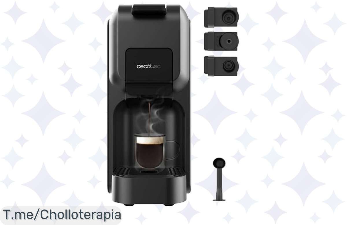Cafetera Espresso FreeStyle Compact Black a precio loco: 20 bares de potencia para un café perfecto en minutos. ¡No te quedes sin la tuya, compra ahora antes de que se acabe!