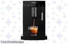 Cafetera Súperautomática Cumbia Cremmaet: ¡El super chollo que esperabas! Prepara cafés perfectos en un clic, disfruta del calentamiento rápido ¡Compra ahora antes de que se acabe!