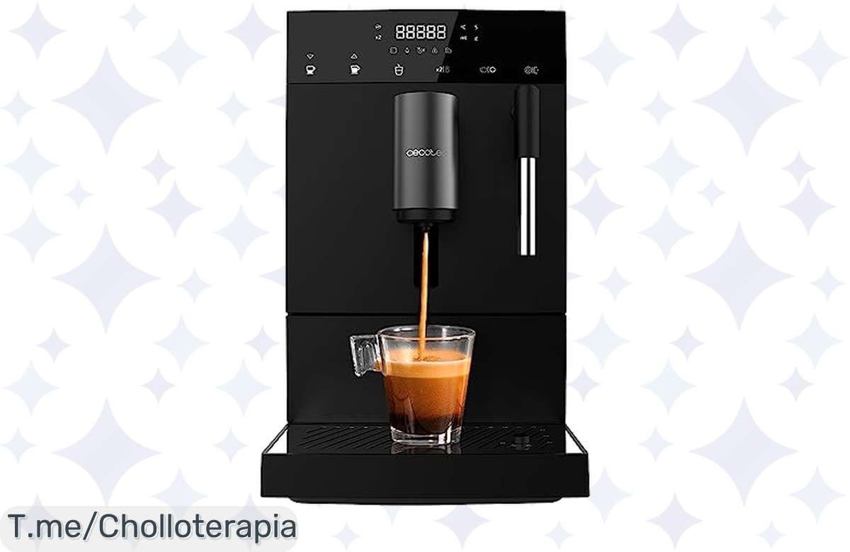 Cafetera Súperautomática Cumbia Cremmaet: ¡El super chollo que esperabas! Prepara cafés perfectos en un clic, disfruta del calentamiento rápido. ¡Compra ahora antes de que se acabe!
