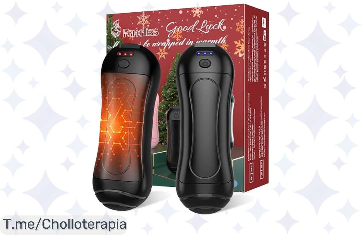 Calentador de Manos FANDLISS: Calor al instante en 3 segundos, ajuste perfecto para el frío. Aprovecha este ofertón portátil y recargable, ¡compra ya antes de que se agote!