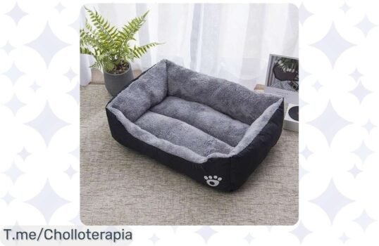 Cama de Mascotas Impermeable: Un super chollo para el descanso de tu peludo, comodidad y estilo a un precio de ganga ¡Compra ahora antes que se agoten!