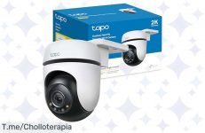 Cámara Tapo C510W: Super chollo de vigilancia al aire libre con visión nocturna a color y resolución 2K ¡Aprovecha esta oferta única y protege tu hogar ya!