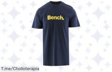 Camiseta Hombre Bench Cornwall: El super chollo que transforma tu trabajo en una pasarela con comodidad y resistencia, ¡no dejes pasar este ofertón limitado!