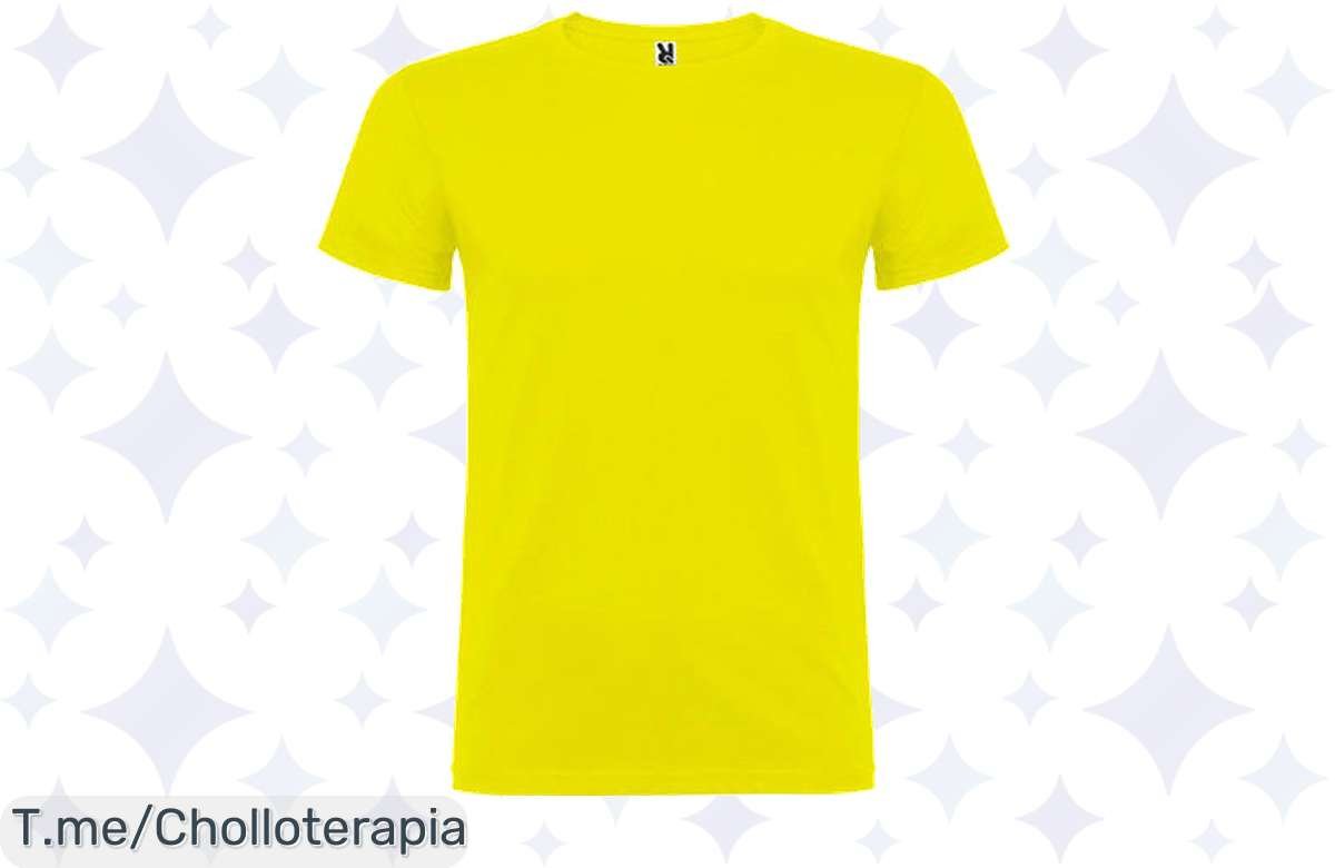 Camiseta ROLY de algodón 100% a precio loco, super cómoda y perfecta para el verano. ¡No te quedes sin este ofertón, compra ya y transforma tu estilo!