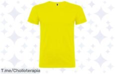 Camiseta básica 100% algodón a precio loco: ¡la oferta nunca vista que elevará tu estilo en primavera y verano! No dejes pasar este chollo, compra ya antes de que se agote