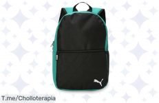 Captura miradas con la mochila PUMA teamGOAL: su diseño clásico, comodidad excepcional y estilo inigualable te esperan ¡No dejes pasar este ofertón antes de que desaparezca!