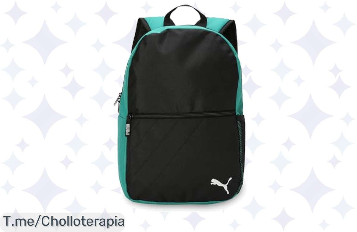 Captura miradas con la mochila PUMA teamGOAL: su diseño clásico, comodidad excepcional y estilo inigualable te esperan. ¡No dejes pasar este ofertón antes de que desaparezca!