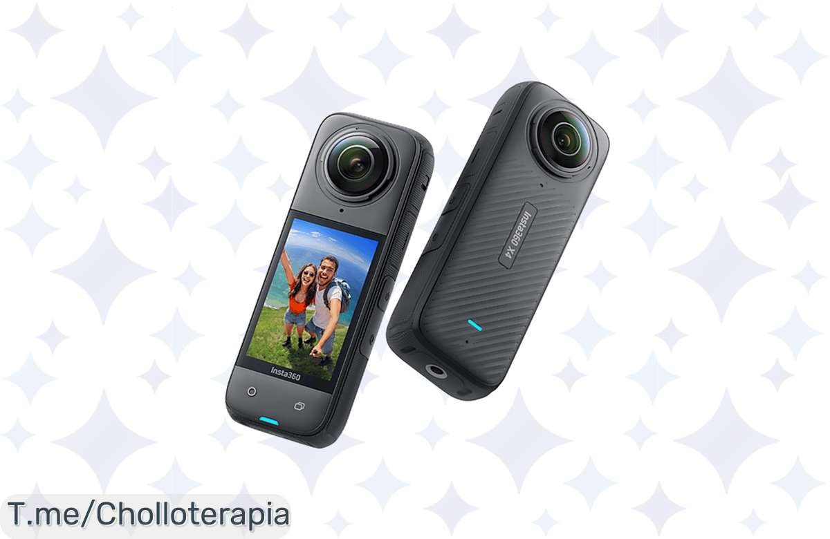 Captura momentos únicos con la Insta360 X4: supera la aventura con su calidad 8K y HDR Activo. Este super chollo no durará, ¡cómprala ahora y vive lo increíble!