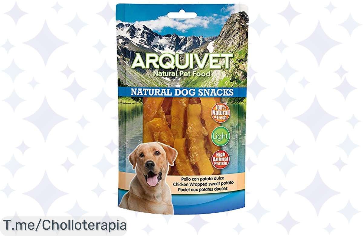 Chollazo para tu perro: Arquivet Pollo con Patata Dulce 100% natural, alto en proteínas y bajo en grasas. ¡Aprovecha este ofertón único antes de que se acabe y compra ahora!